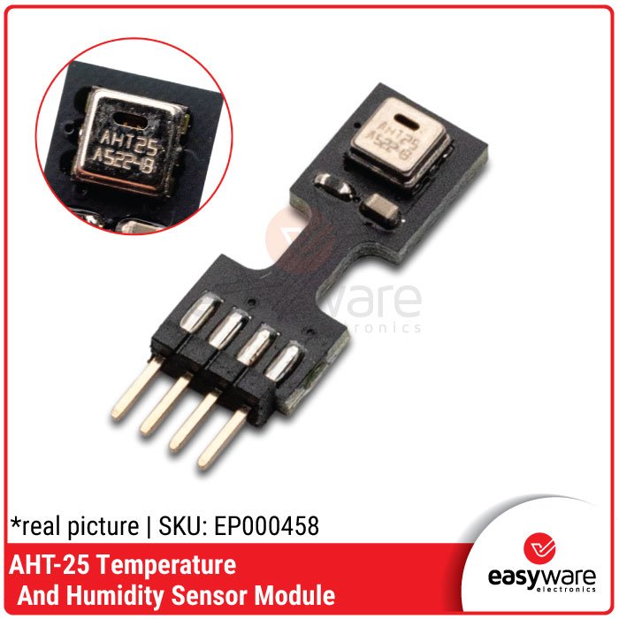 AHT-25 Temperature and Humidity Sensor Module – Sensor Suhu Kelembapan I2C