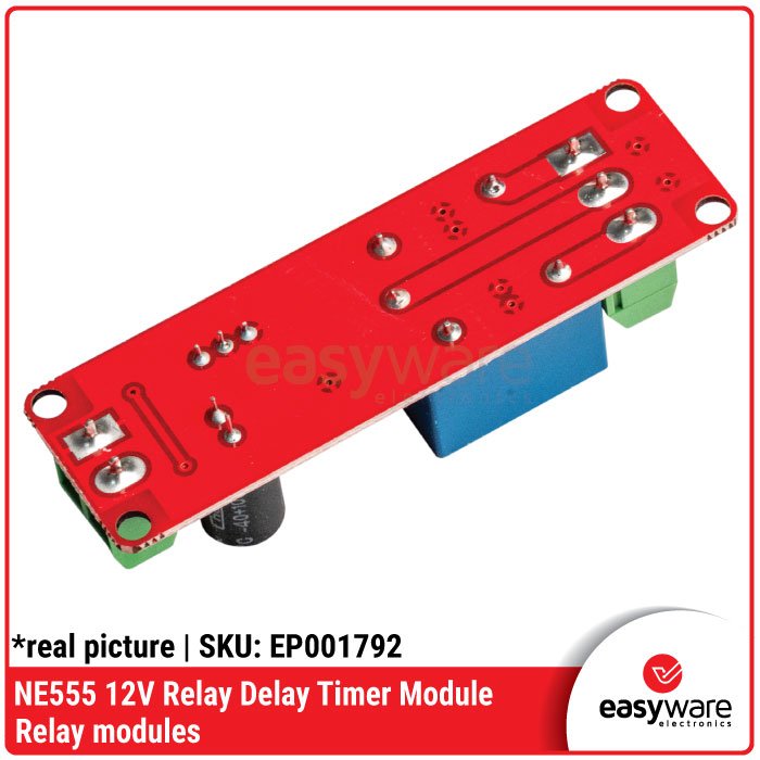 NE555 12V Relay Delay Timer Module – Modul Sakelar Tunda Waktu dapat Diatur - Image 3