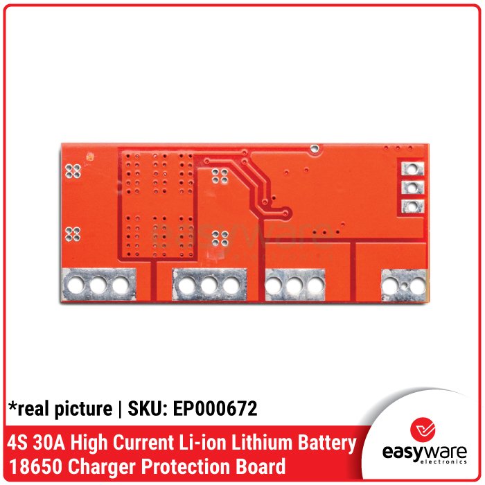 BMS 4S 30A High Current Lithium Battery Protection Board – Modul Charger 16.8V - Image 3