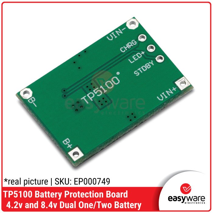 TP5100 2 Amper Step Down Lithium Charger – Modul Pengisi Daya Baterai 18650 1S 2S - Image 3