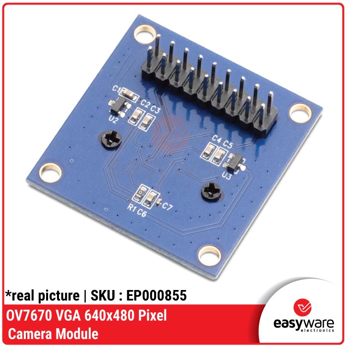 Modul Kamera OV7670 VGA 640×480 Pixel – Camera Module for Arduino STM32 - Image 3
