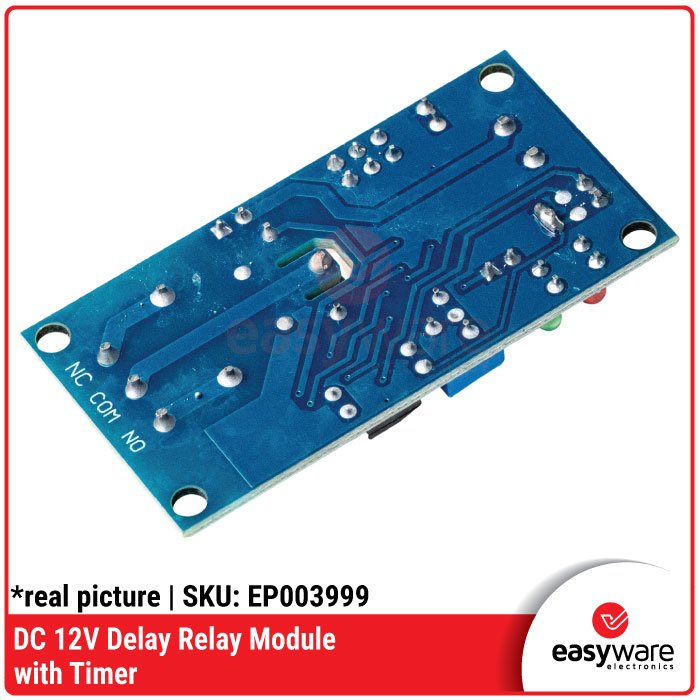 Delay Relay Module 12V Songle with Timer – Module Relay Delay Timer Adjustable - Image 3