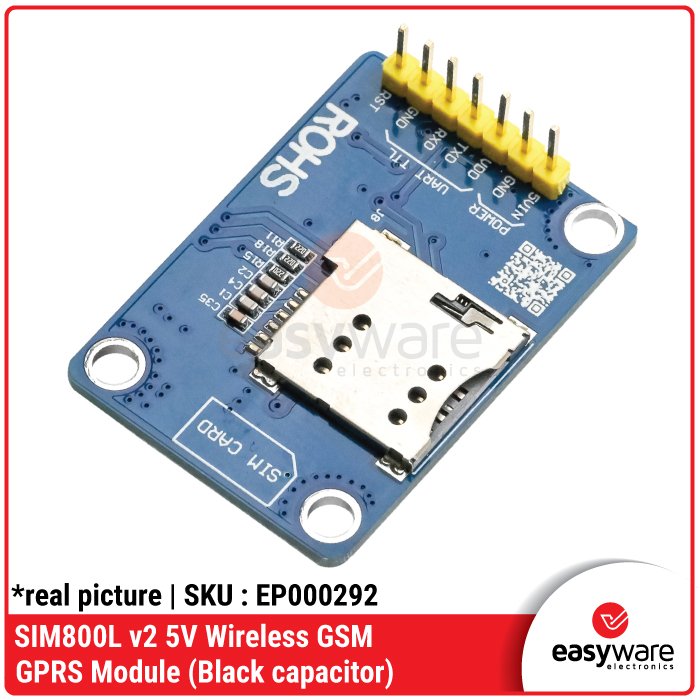 SIM800L v2 5V Wireless GSM GPRS Module – Modul Telepon dan Internet IoT - Image 3
