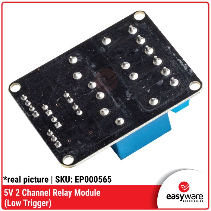 Relay Module 2 Channel 5V – Relay Board Low Level Trigger 10A 250V Pengendali Listrik Aman untuk Proyek Elektronika - Image 3