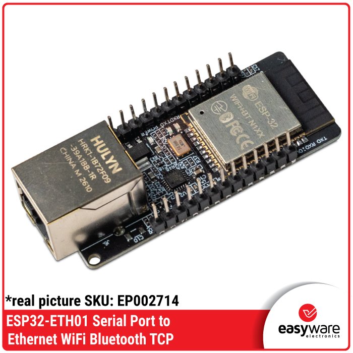 WT32 ETH01 ESP32 ETH01 Serial Port to Ethernet WiFi Bluetooth WT32-ETH01 ESP32-ETH01 TCP RJ45 Gateway Module - Image 5