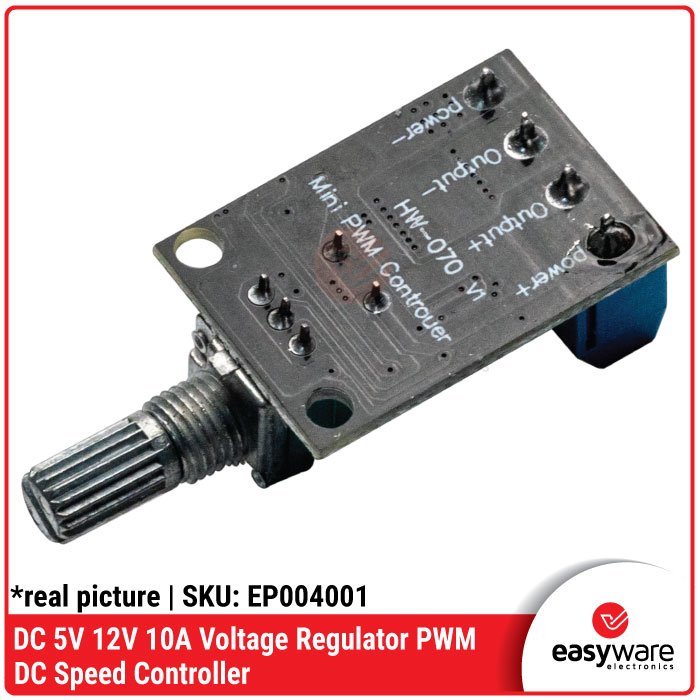 Module PWM DC Motor Speed Controller 10A 5V 12V Voltage Regulator Modul Pengatur Kecepatan Motor DC - Image 3
