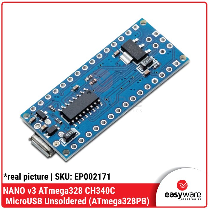 Arduino Nano V3 ATmega168 ATmega168P / ATmega328 ATmega328P ATmega328PB CH340 Mini USB Micro USB Type-C Compatible Arduino Development Board - Image 9