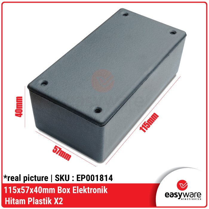 Box Elektronik DIY Custom X1-X9 – Kotak Plastik Kokoh, Lengkap dengan Ukuran Beragam – Box untuk Arduino, PCB, Power Supply - Image 5