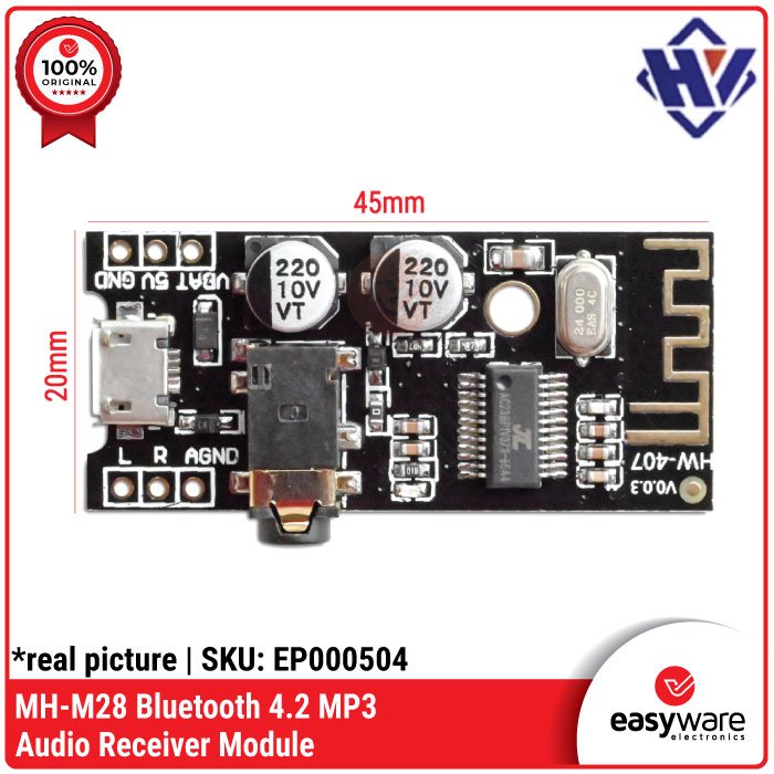 MH-M18 MH-M28 MH-M38 Wireless Bluetooth 4.2 Audio Receiver Board Module MP3 Decoder Stereo Lossless - Image 3