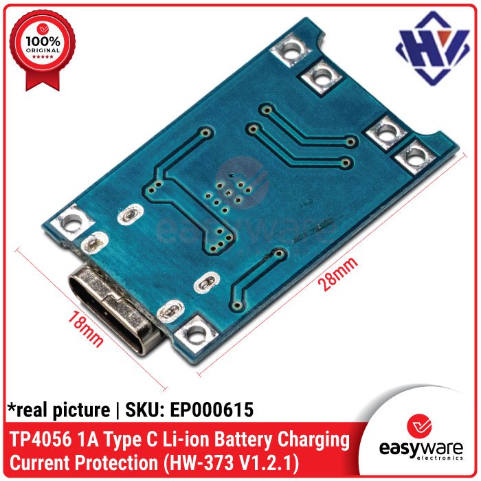 TP4056 5V 1A Battery Charging Board Type C Micro USB Mini USB With & Without Current Protection - Image 13