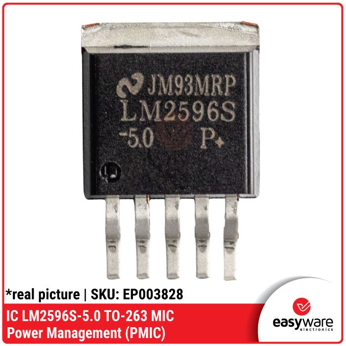 IC LM2596S-5.0 LM2596S 5V 3A LM2596 5.0 TO-263 Buck Regulator - Image 2
