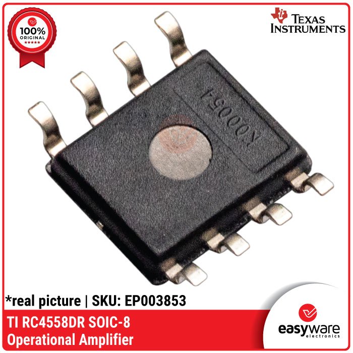 IC JRC 4558D SMD ORIGINAL NJM4558M-TE1 DMP-8 IC 4558D TEXAS INSTRUMENT ORIGINAL RC4558DR - Image 6