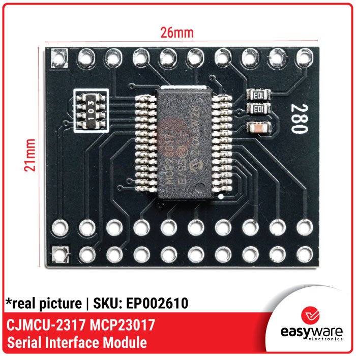 Modul Ekstensi Pin MCP23017 – CJMCU I/O Expander 16 Channel I2C untuk Arduino - Image 2