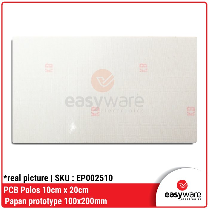 Papan Sirkuit Cetak (PCB) Polos Satu Sisi KB White 10 cm x 20 cm – untuk Prototipe dan Perakitan Elektronika - Image 3