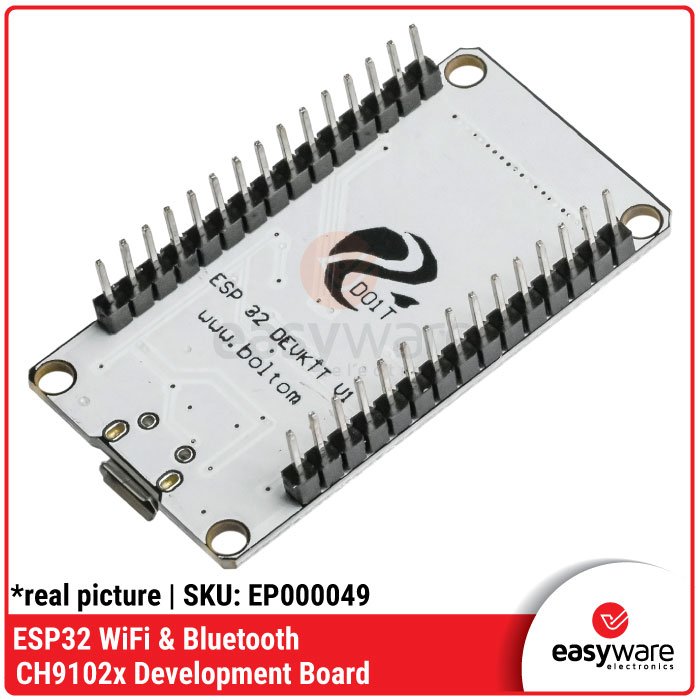 ESP32 ESP-32S 30P WiFi + Bluetooth Dual – CH340C CH9102x CP210x CP2102 Micro USB / Type C USB-C Developement Board - Image 4