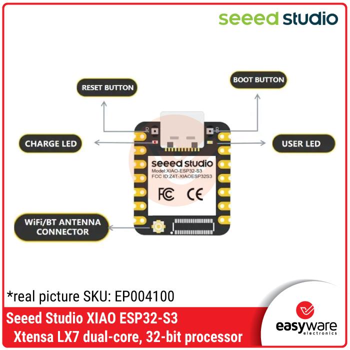 Seeed Studio XIAO ESP32-S3 WiFi Bluetooth ESP32 S3 ORIGINAL - Gambar 7