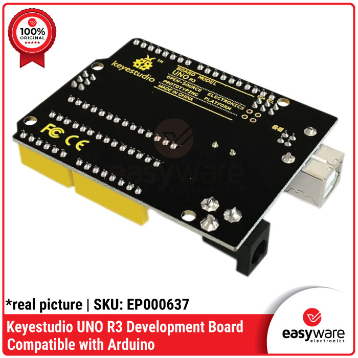 Keyestudio UNO R3 Development Board (Compatible with Arduino) - Gambar 3