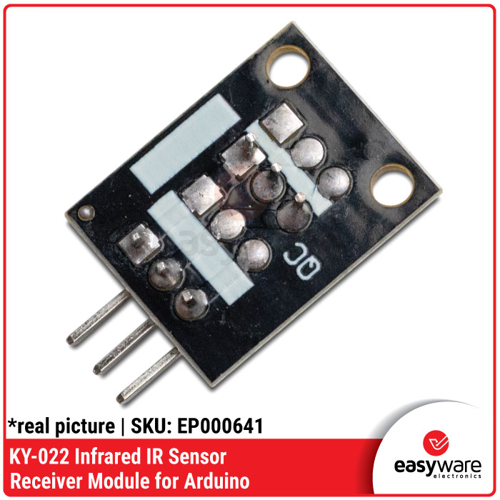 Modul Sensor Receiver Infrared IR KY-022 - Komponen Kontrol Remote Arduino - Gambar 2