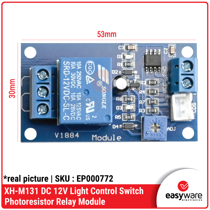 XH-M131 Sensor Cahaya 12V - Gambar 3
