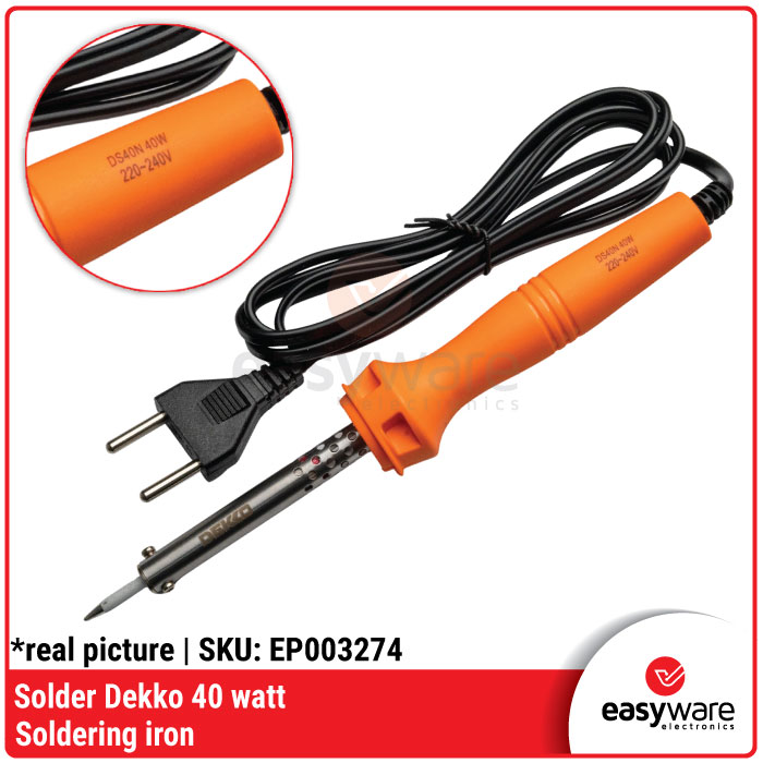 Solder Dekko 40W Original - Soldering Iron Kualitas Terbaik Deskripsi Produk - Gambar 2