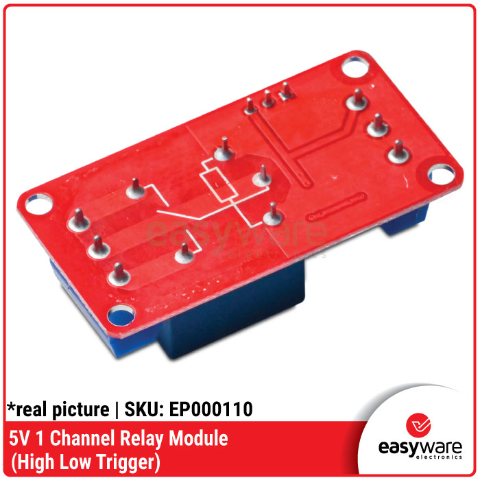 Relay module 5V 1 channel high and low trigger - Gambar 4