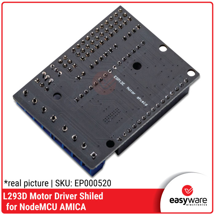 L293D Motor Driver Shield for NodeMCU ESP8266 - Modul Robotik WiFi - Gambar 3