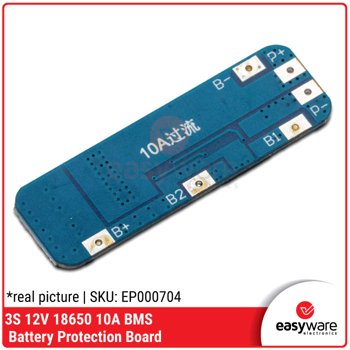 BMS 3S 10A 12V 18650 Lithium Battery Charger Board Protection Module - Gambar 7