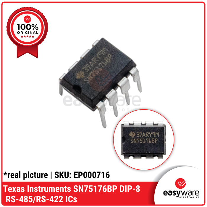 IC SN75176BP Texas Instruments - Differential Bus Transceiver
