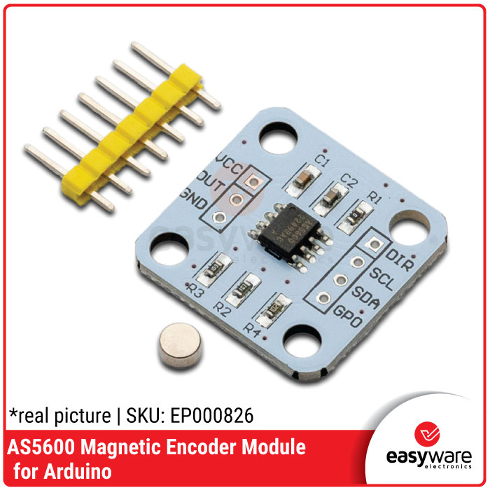 AS5600 Magnetic Rotary Encoder Module 12-Bit Precision I2C for Arduino