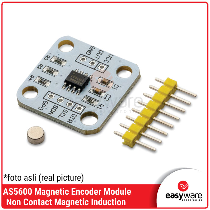AS5600 Magnetic Rotary Encoder Module 12-Bit Precision I2C for Arduino - Gambar 3