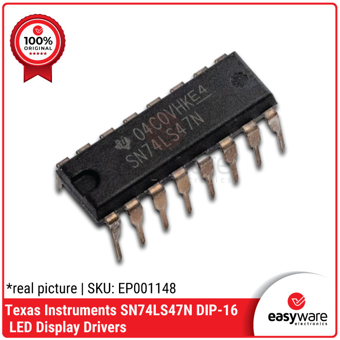Texas Instruments SN74LS47N DIP-16