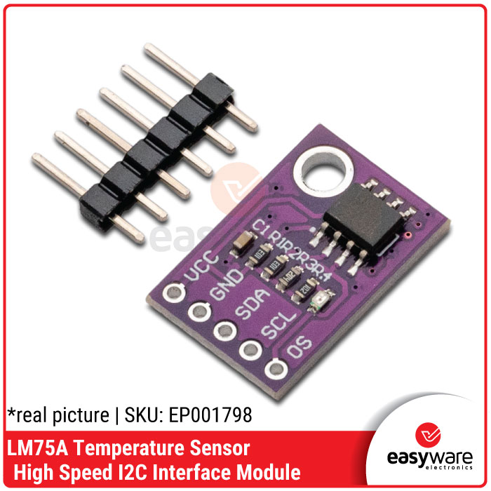 LM75A I2C Digital Temperature Sensor Module for Arduino / ESP32