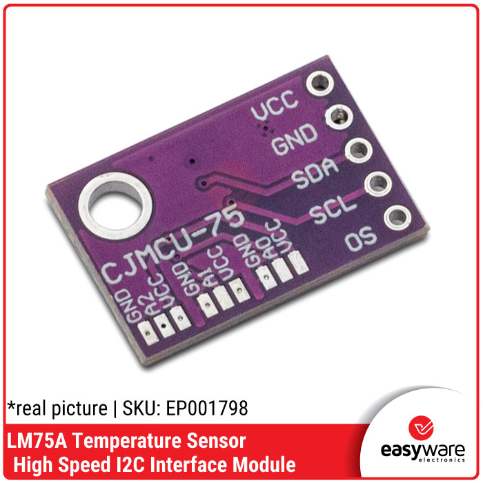 LM75A I2C Digital Temperature Sensor Module for Arduino / ESP32 - Gambar 3
