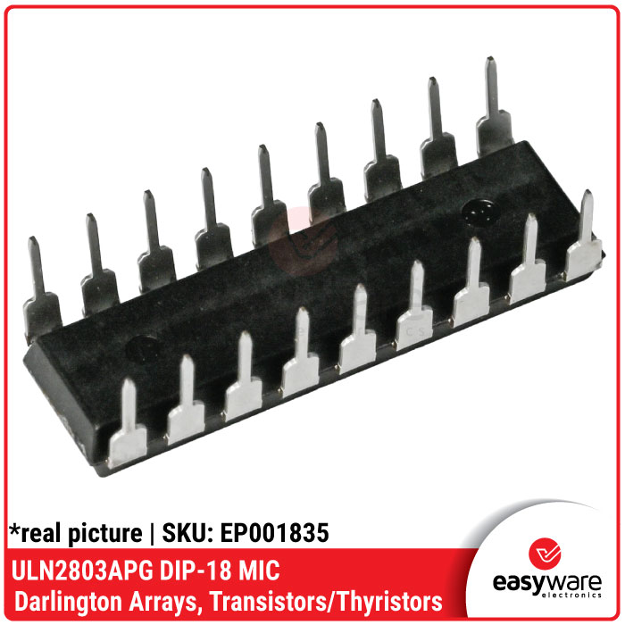 ULN2803APG DIP-18 ULN2803 ULN2803A Darlington Transistor Array - Gambar 3