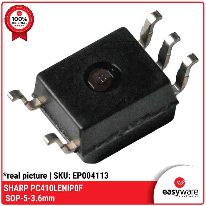 SHARP PC410LENIP0F SOP-5 High Speed Logic Output Optocoupler Optoisolator SMD - Gambar 2
