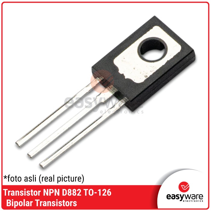 Transistor D882 TO-126 NPN Transistor 2SD882 3A 30V - Gambar 2