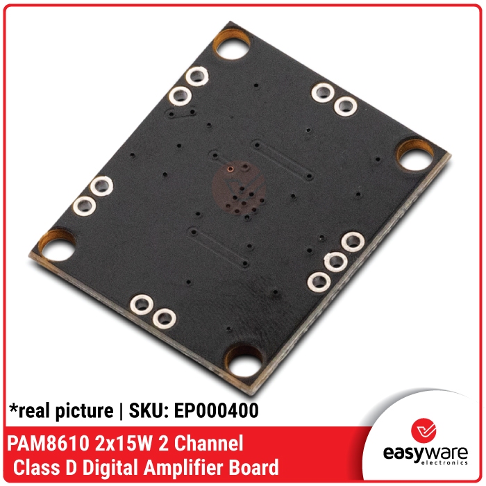 Modul PAM8610 2x15W Stereo Class D Digital Amplifier Board 12V — DIY Speaker Aktif Audio Compatible - Gambar 3
