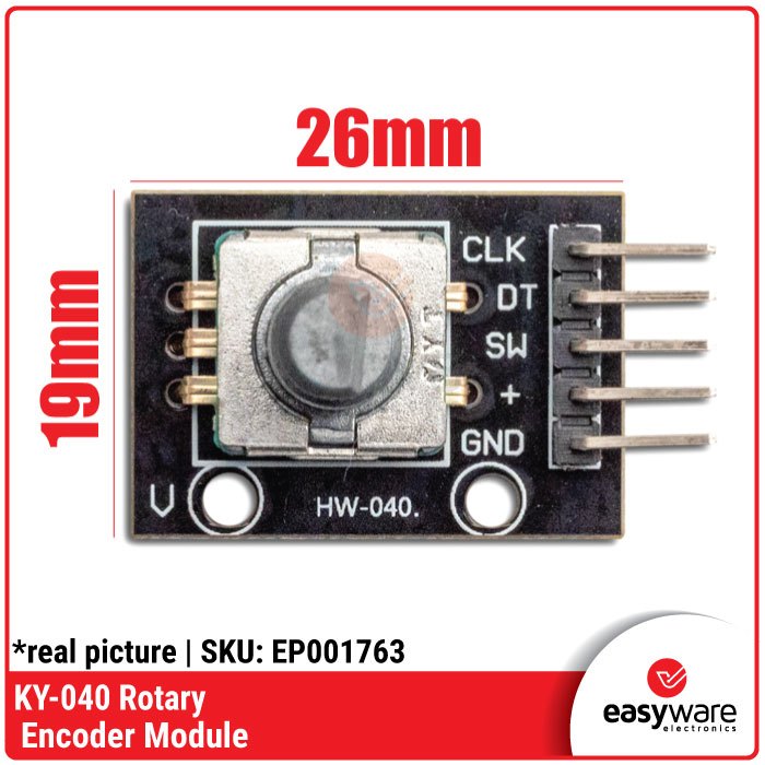 ROTARY ENCODER MODULE KY-040 KY040 ROTARY ENCODER - Gambar 2