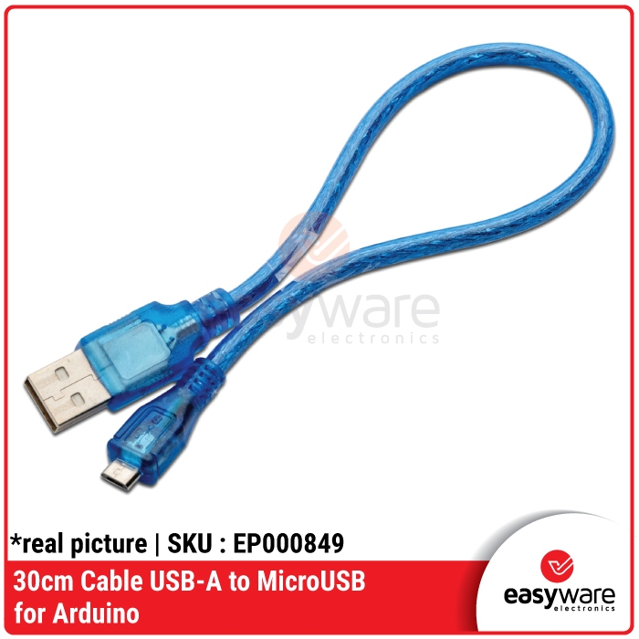 Kabel Arduino Leonardo NodeMCU Kabel Micro USB 30cm MicroUSB 30cm