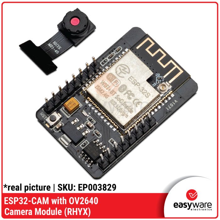 ESP32 CAM ESP32-CAM WiFi & BLUETOOTH WITH OV2640 CAMERA MODULE - Gambar 2