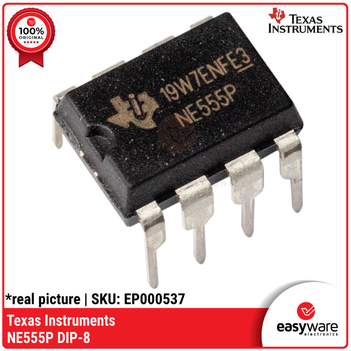 IC NE555 ORIGINAL NE555P DIP-8 IC TIMER CLOCK NE 555
