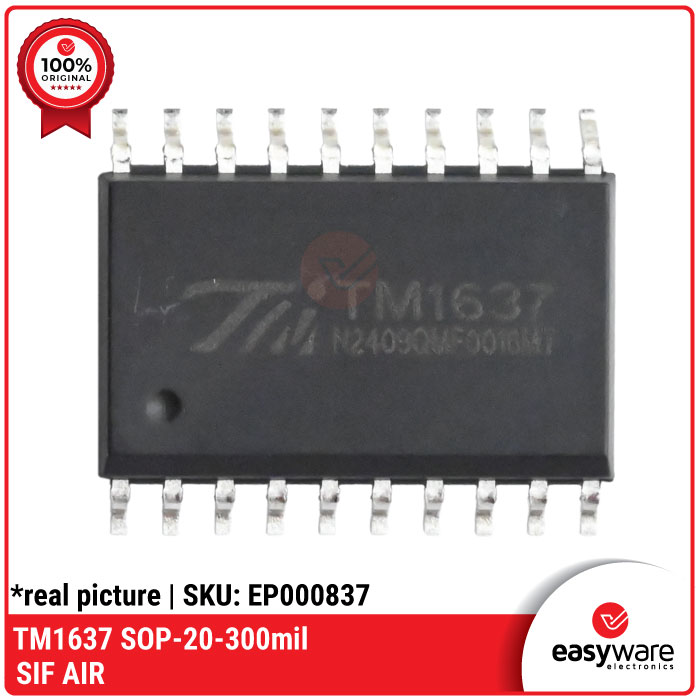 IC TM1637 SOP-20-300mil - LED Driver and Key-Scan Control IC Original - Gambar 2