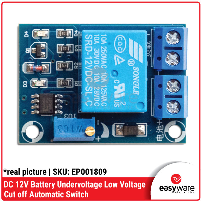 DC 12V Battery Undervoltage Low Voltage Cut off Automatic Switch - Gambar 2