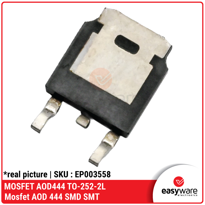 MOSFET AOD444 TO-252-2L 60V 20A Transistor Mosfet AOD 444 SMD SMT 1 N-Channel - Gambar 3