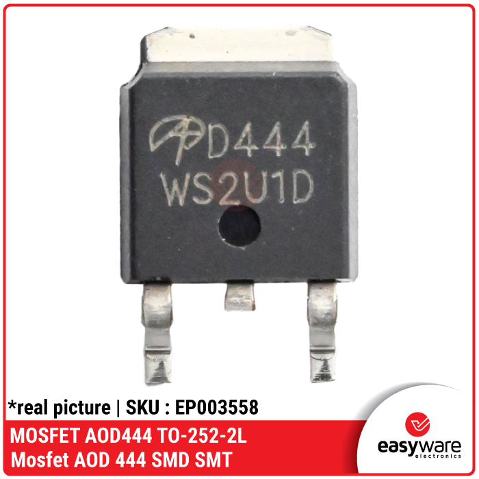 MOSFET AOD444 TO-252-2L 60V 20A Transistor Mosfet AOD 444 SMD SMT 1 N-Channel - Gambar 2