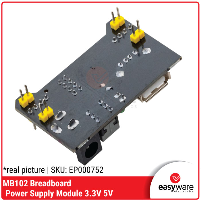 MB102 BREADBOARD POWER SUPPLY 3.3V 5V MODULE - Gambar 3