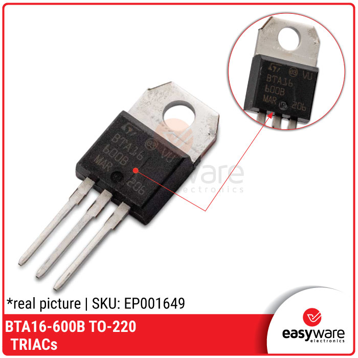 TRIAC BTA16-600B BTA16-600 ST