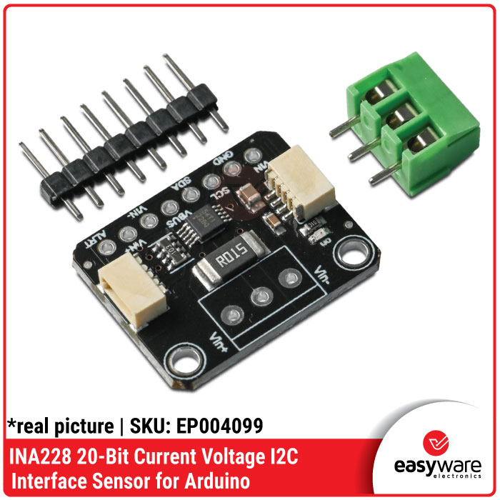 INA228 20-Bit INA 228 20 Current Voltage Power Monitor Sensor I2C Module