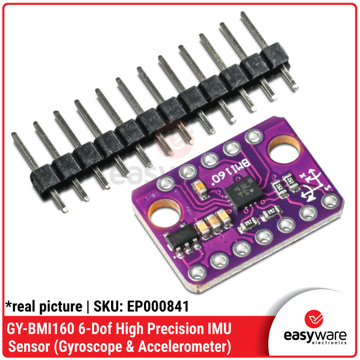 GY-BMI160 6-DOF High Precision IMU Sensor Gyroscope Accelerometer I2C SPI — Motion Sensor Drone Wearable Arduino