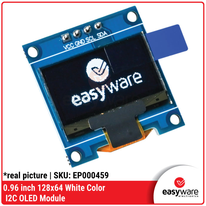 Modul OLED 0.96 Inch 128x64 I2C SPI SSD1306 White Blue Yellow Blue — Display Arduino ESP32 STM32 Compatible - Gambar 8